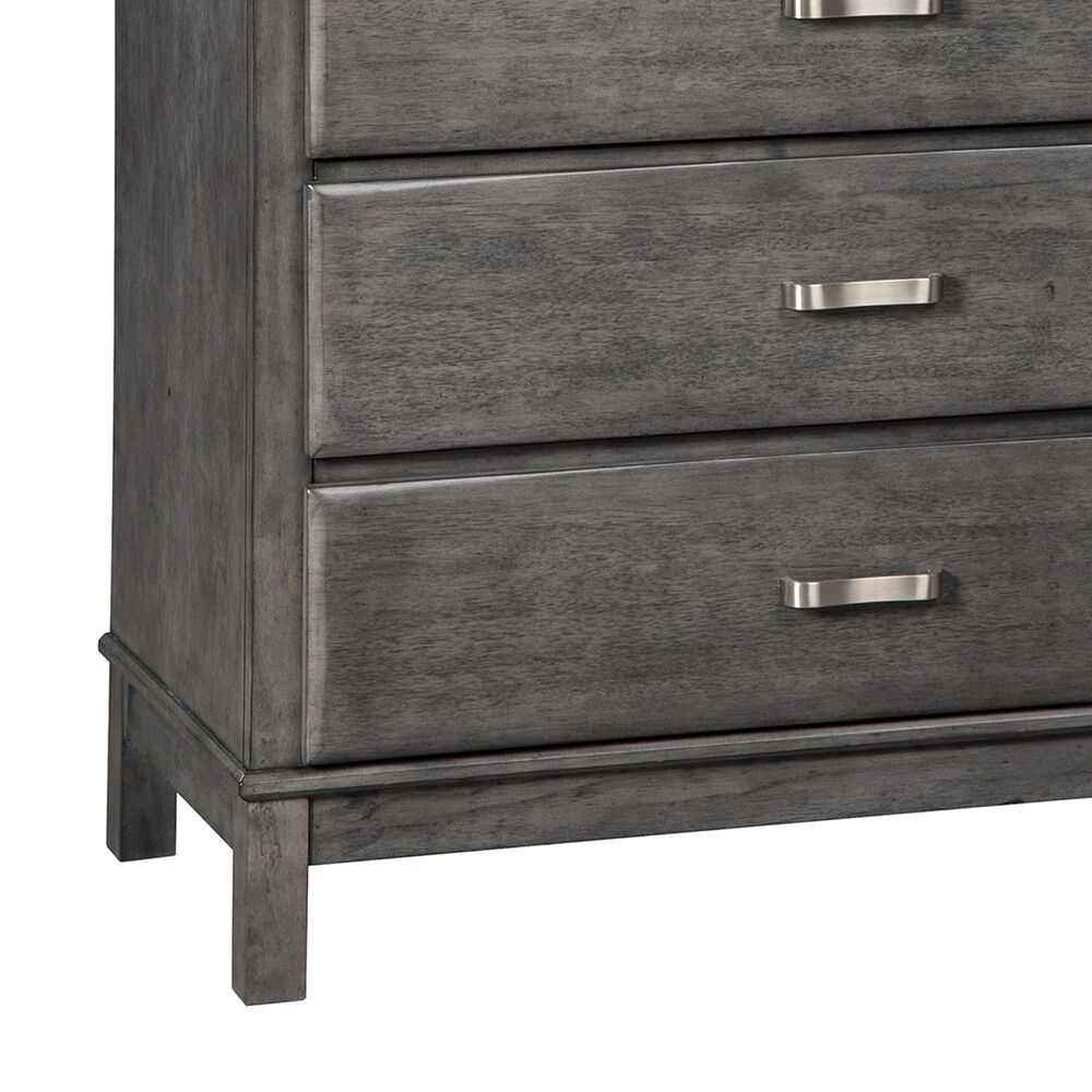 Ashley Caitbrook 5-Drawer Chest in Gray, , large