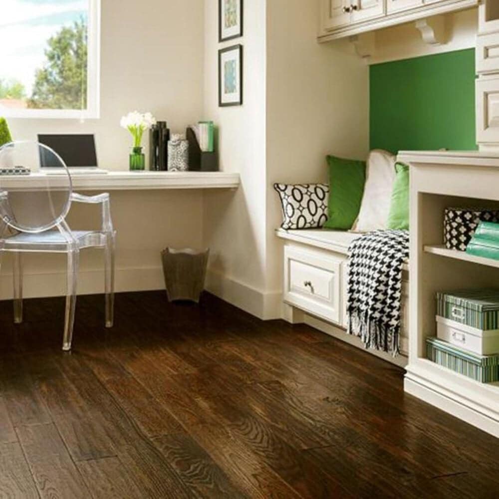 Hartco American Scrape Brown Bear Oak Hardwood, , large