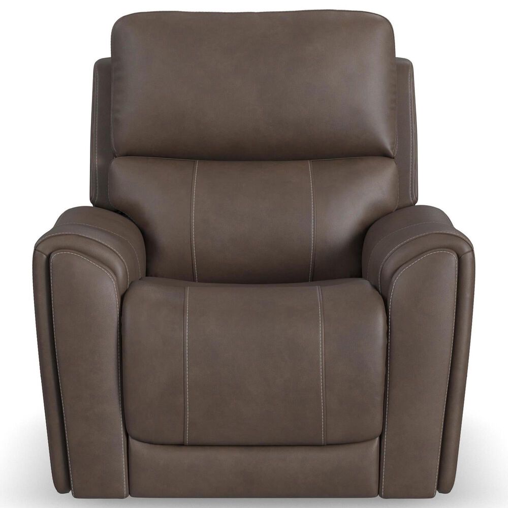 Flexsteel Carter Power Reclining Sofa and Recliner in Cappuccino, , large