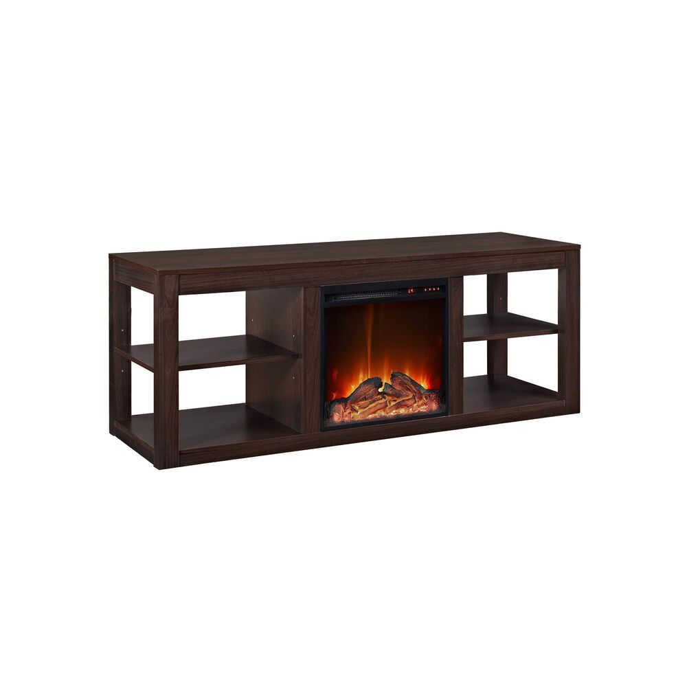 Ameriwood Home Parsons Electric Fireplace TV Stand, , large