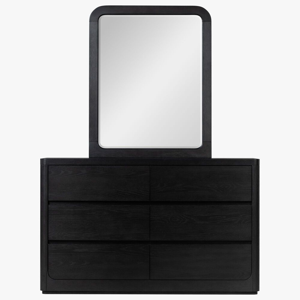 Eastern Shore Modena 6 Drawer Dresser and Mirror in Midnight Blue, , large