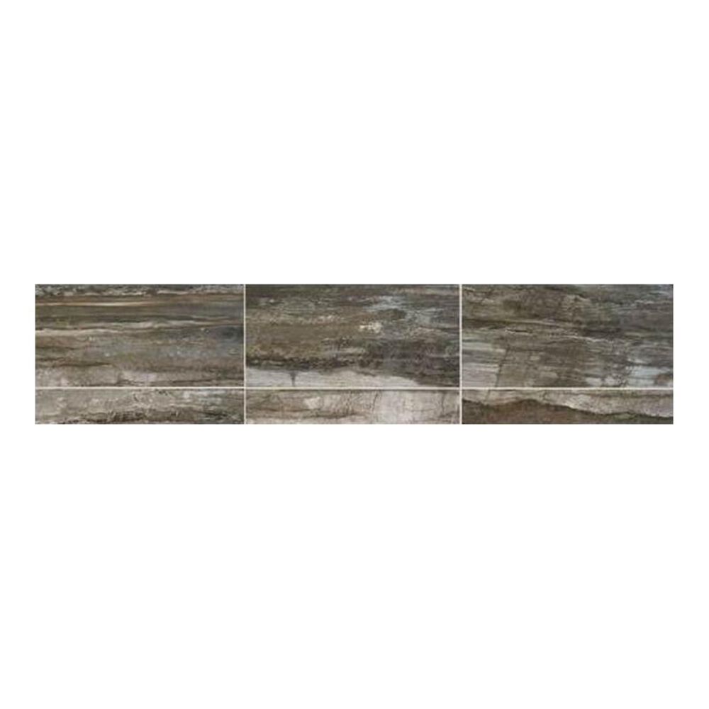 Dal-Tile River Marble Smoky River 8" x 36" Polished Porcelain Tile, , large