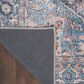 57 Grand by Nicole Curtis Series 1 2" x 6" Blue, Beige and Pink Runner, , large