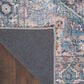 57 Grand by Nicole Curtis Series 1 2" x 6" Blue, Beige and Pink Runner, , large