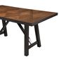 Steve Silver Halle 6-Piece Counter Height Dining Set in Ebony and Honey, , large