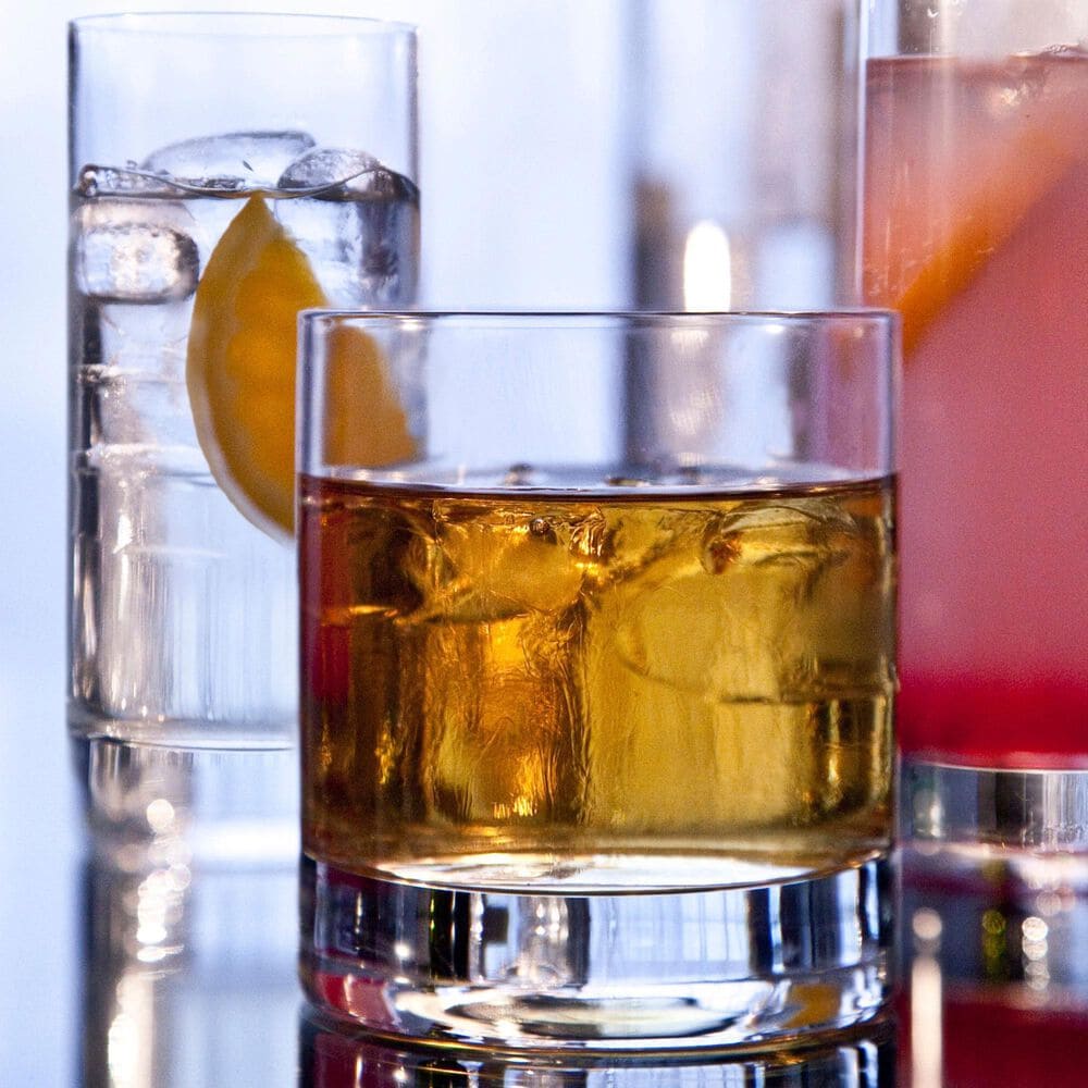 Bormioli Classico 13.5 Oz Italian Premium DOF or Whiskey Glasses in Clear &#40;Set of 4&#41;, , large