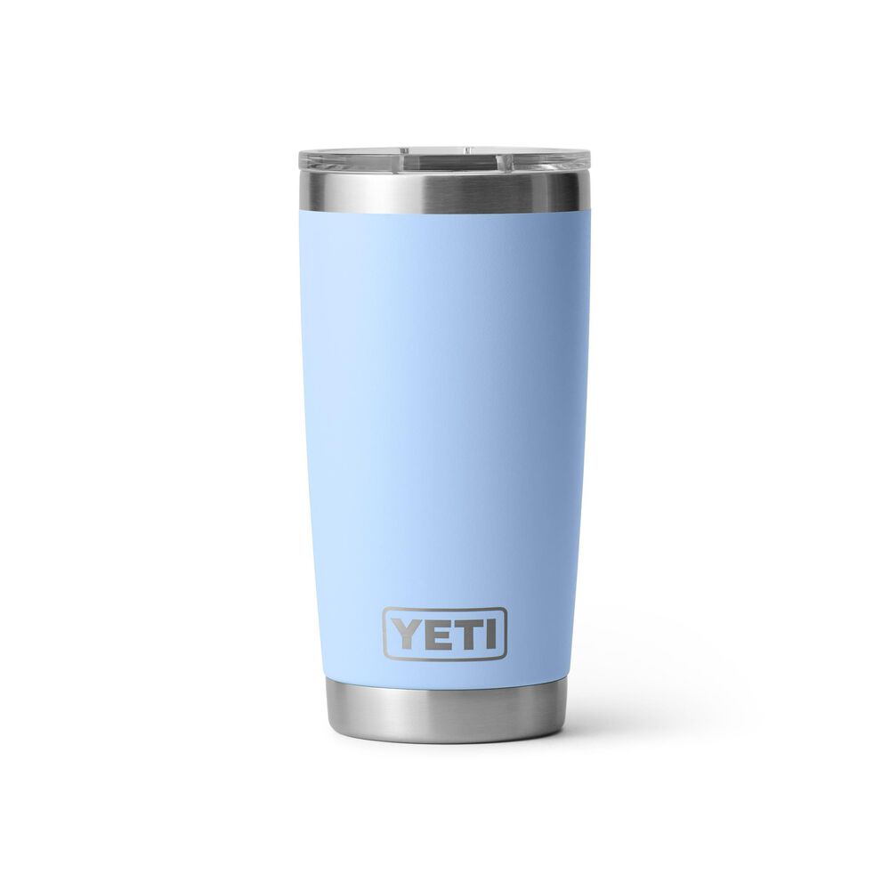 YETI Rambler 20 oz Tumbler with Magslider Lid in Big Sky Blue, , large