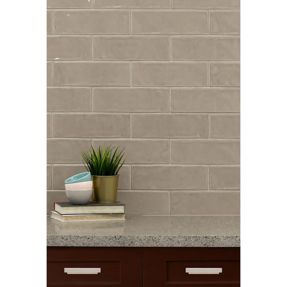 MS International Urbano Warm Concrete 4&quot; x 12&quot; Ceramic Tile, , large