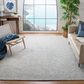 Safavieh Micro-Loop MLP538M 10" x 14" Blue and Ivory Area Rug, , large