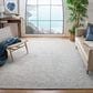 Safavieh Micro-Loop MLP538M 10" x 14" Blue and Ivory Area Rug, , large