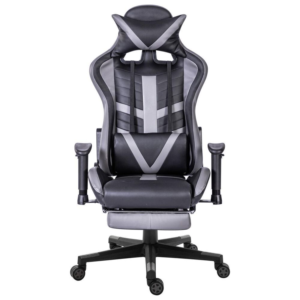 Gaming Chair with Footrest  Installation Guide + Features 