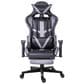 New Era Holding Group LTD High-Back Gaming Chair in Gray and Black, , large