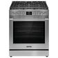 Frigidaire Professional 2-Piece Kitchen Package with 6.2 Cu. Ft. Gas Range and 1.9 Cu. Ft. Over-The-Range Microwave in Stainless Steel, , large