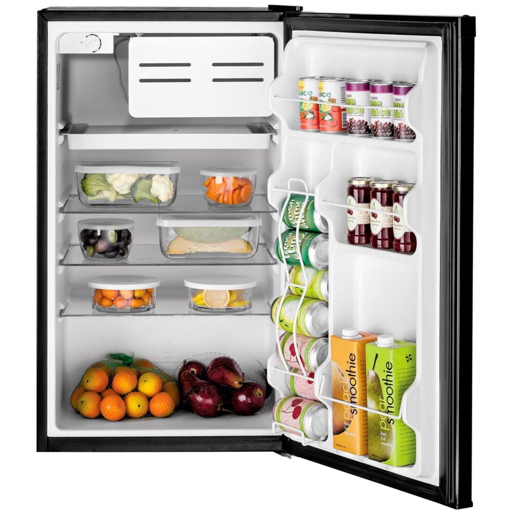 GE Appliances 4.4 Cubic Feet Compact Refrigerator in Black, , large