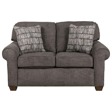 Flexsteel Thornton Stationary Loveseat in Umber, , large