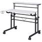 Rta Products Llc Galaxy Rolling Writing Desk in White, , large