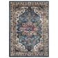 Safavieh Aria ARA160B 8" x 10" Blue and Creme Area Rug, , large