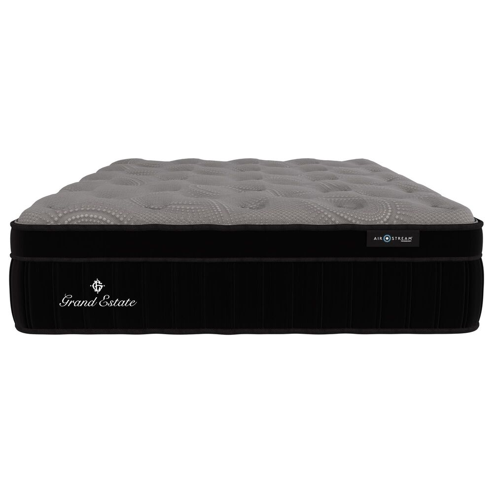 Grand Estate 750 Euro Top Medium Twin Mattress with Low Profile Box Spring, , large