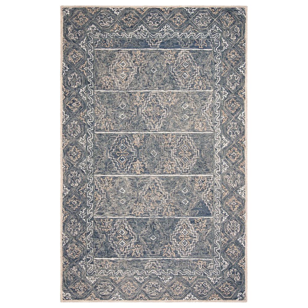 Safavieh Aspen 4' x 6' Blue and Beige Area Rug, , large