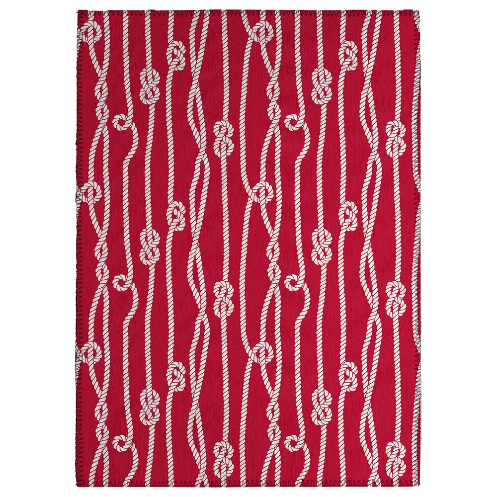 Dalyn Rug Company Harbor Contemporary 1"8" x 2"6" Red Indoor/Outdoor Area Rug, , large
