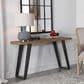 Uttermost Freddy Console Table in Weathered Oak and Black, , large