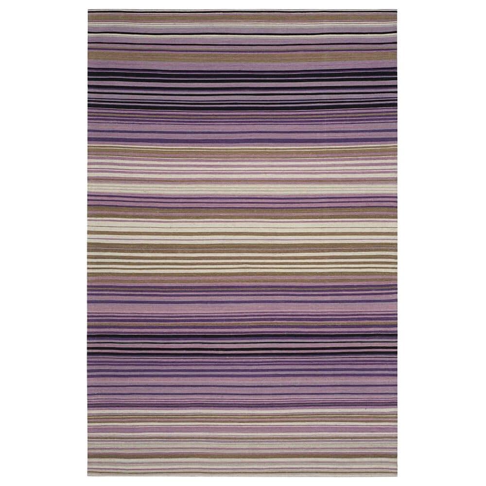 Safavieh Marbella 8" x 10" White and Lilac Area Rug, , large