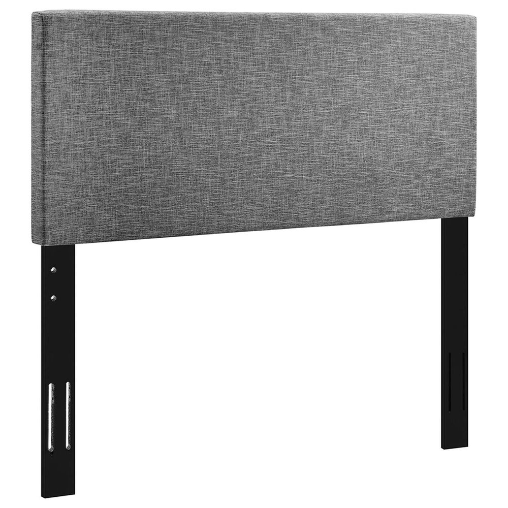 Modway Taylor Upholstered Linen Fabric Full/Queen Headboard in Beige, , large
