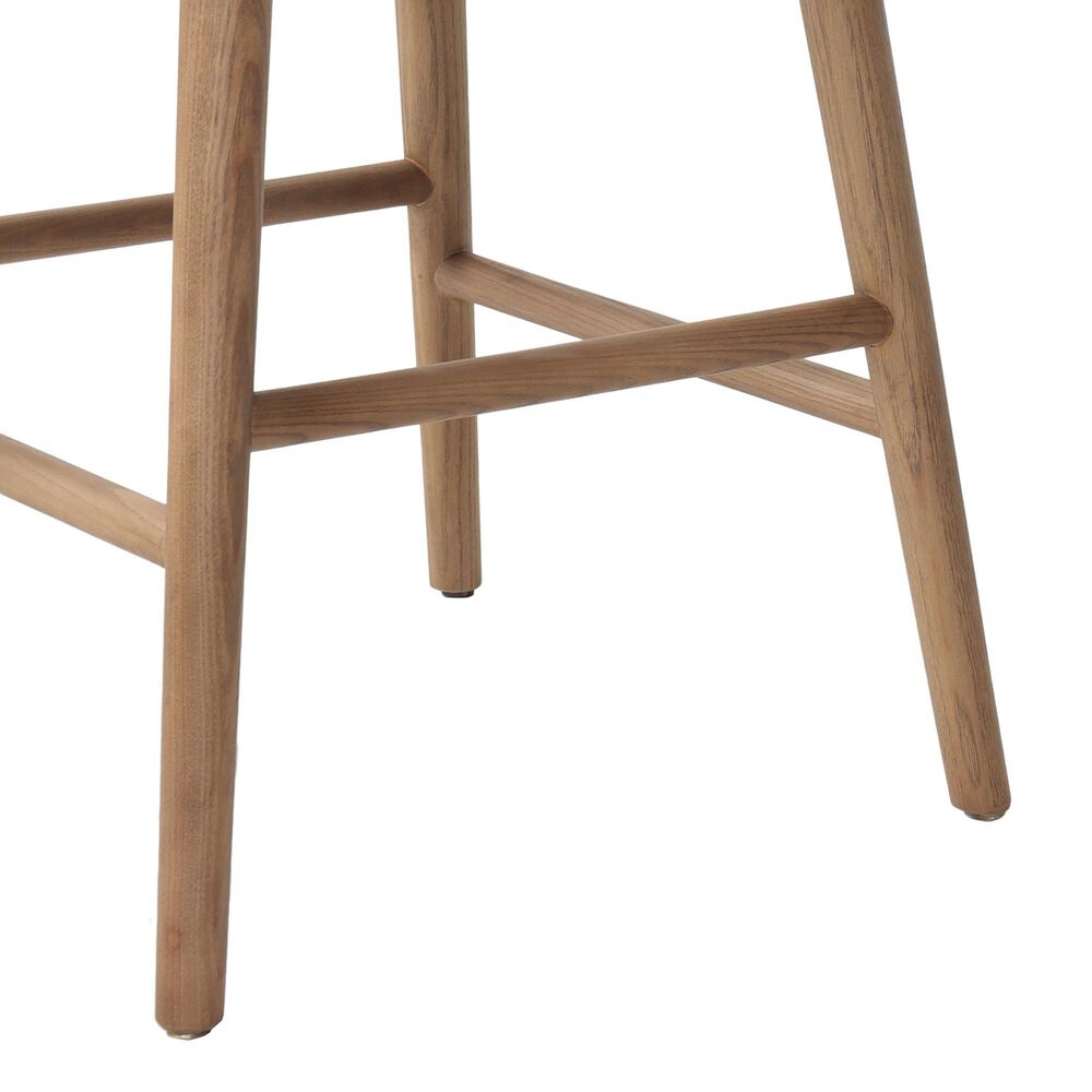 Four Hands Hannah Swivel Counter Stool in Amber Ash, , large