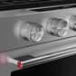 KitchenAid 30" Smart Slide-in Gas Range in PrintShield Stainless Steel, , large