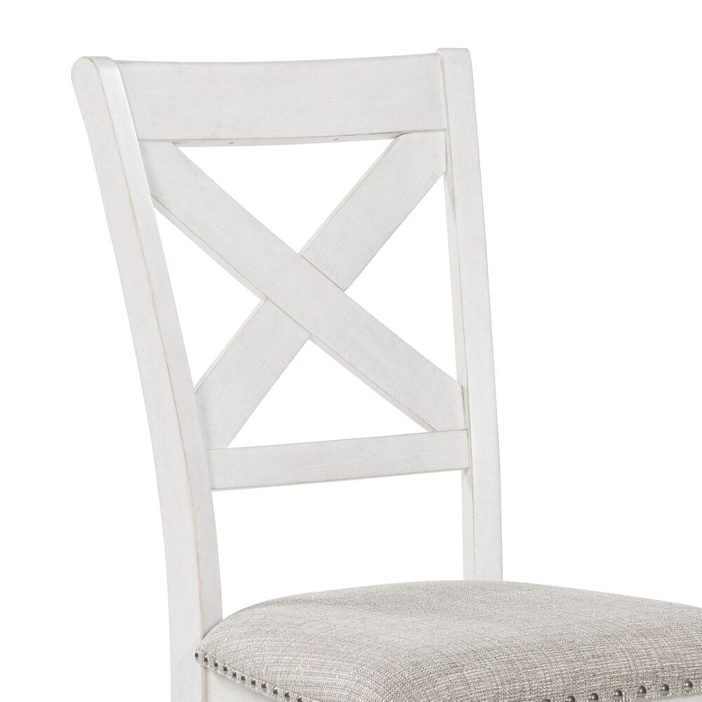 Ashley Robbinsdale Dining Chair Set of 2 in Antique White, , large