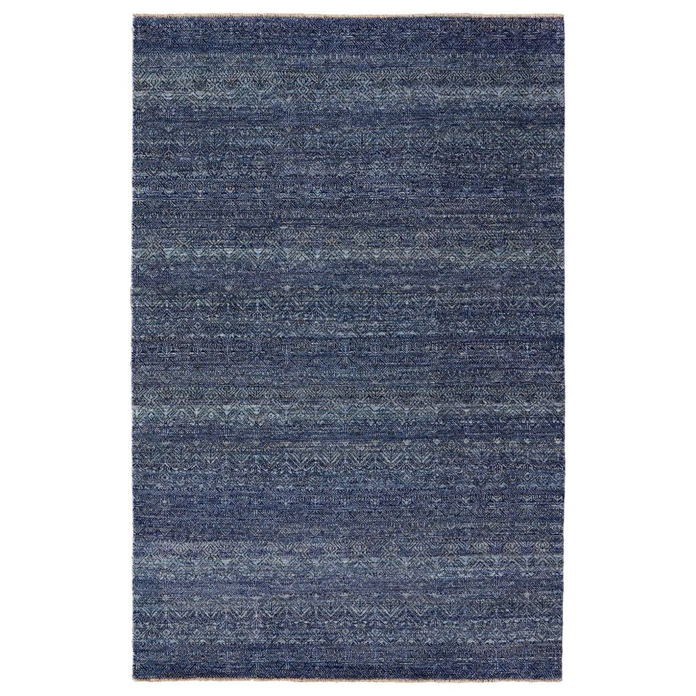 Feizy Dakota 3"6" x 5"6" Blue and Multicolor Area Rug, , large