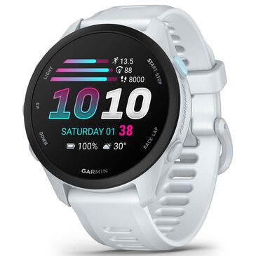 Garmin Forerunner 70 Smartwatch 42mm with Silicone Band in Whitestone, , large
