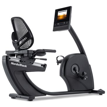 NordicTrack New 10 Recumbent Exercise Bike in Black, , large