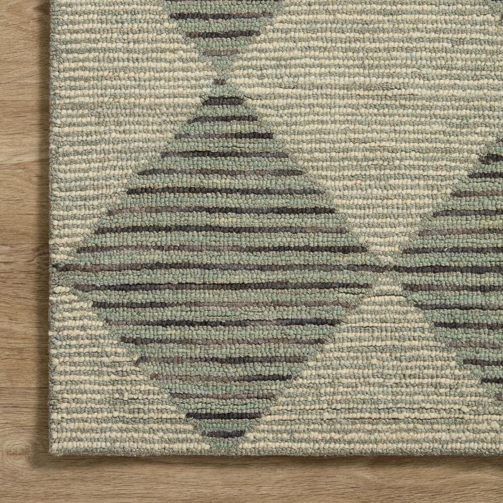 Chris Loves Julia x Loloi Francis 7&#39;9&quot; x 9&#39;9&quot; Spa and Granite Area Rug, , large