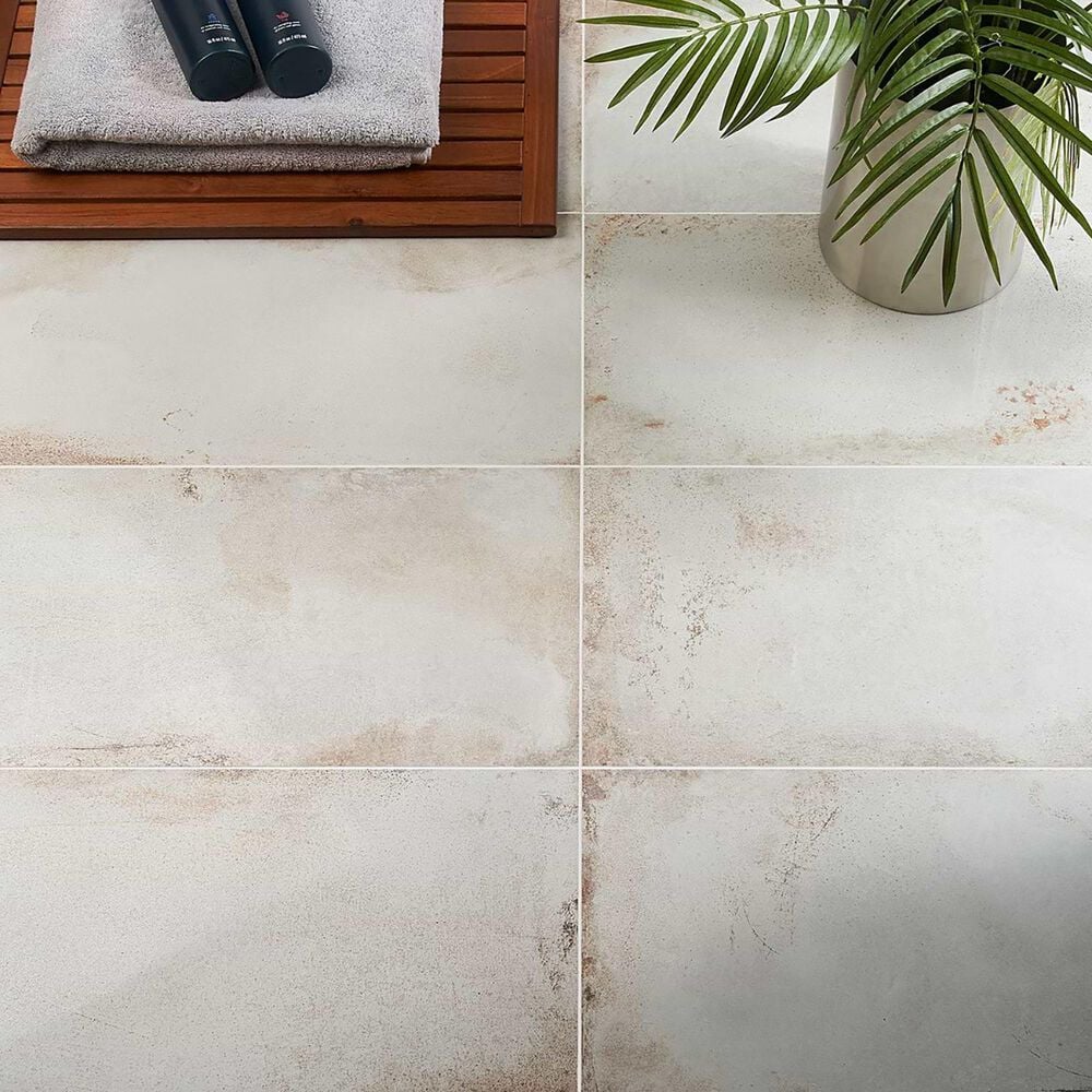 Soho Studio Angela Harris San Francisco White 12" x 24" Semi-Polished Porcelain Tile, , large