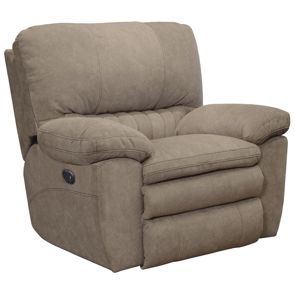 Catnapper Reyes Power Lay Flat Recliner in Portabella, , large