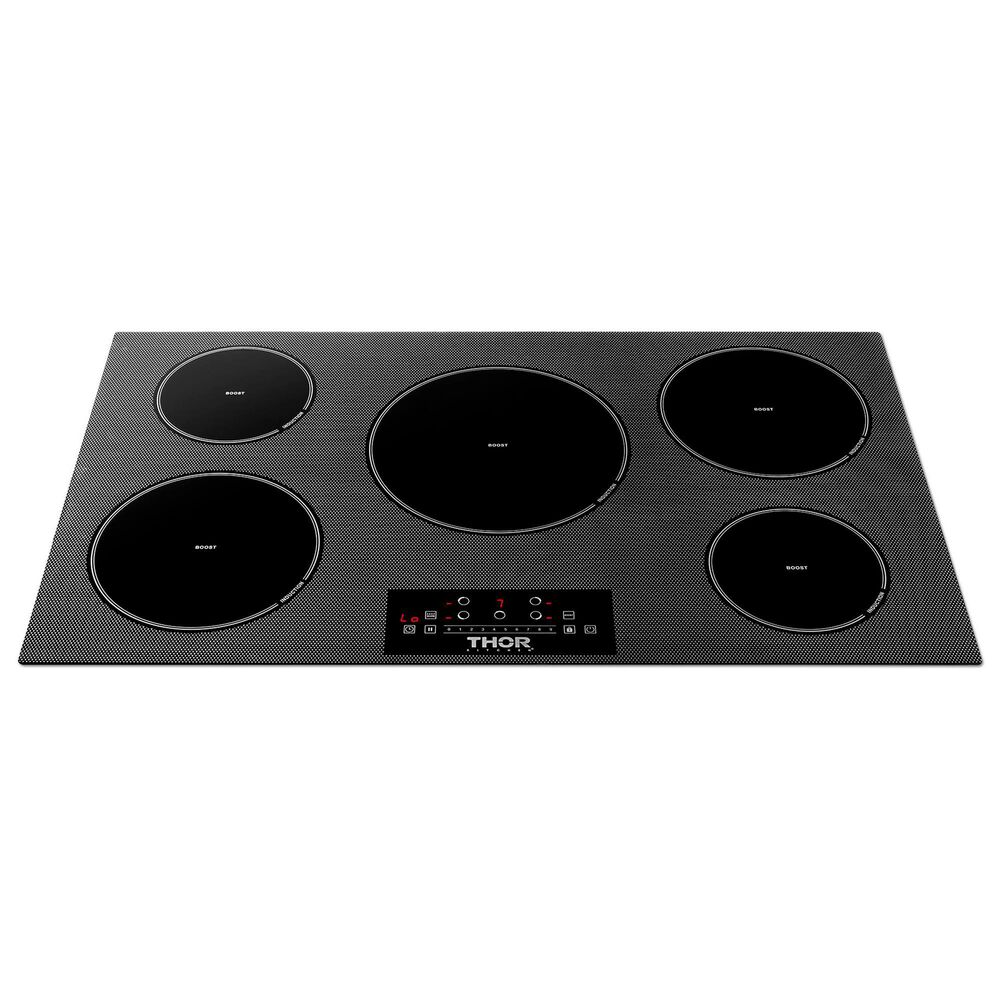 Thor Kitchen 36&quot; Induction Cooktop with 5-Elements in Black, , large