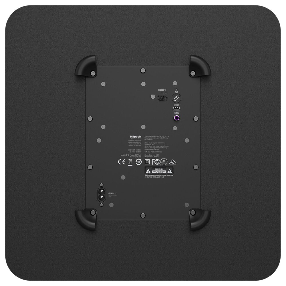 Klipsch Flexus 12&quot; Wireless Subwoofer in Black, , large