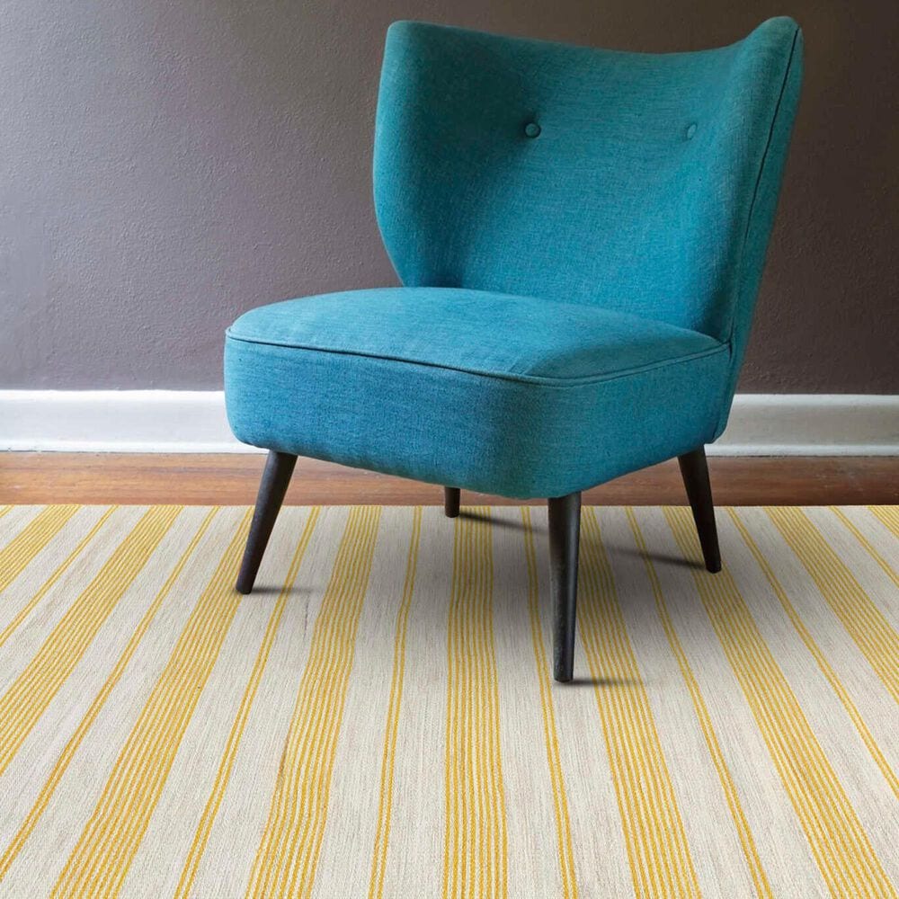 Feizy Duprine 4&#39; x 6&#39; Gold Area Rug, , large