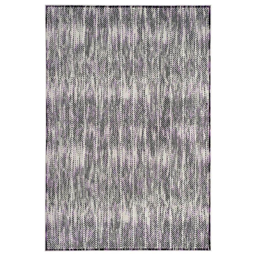 Safavieh Skyler SKY194R 5"1" x 7"6" Gray and Purple Area Rug, , large