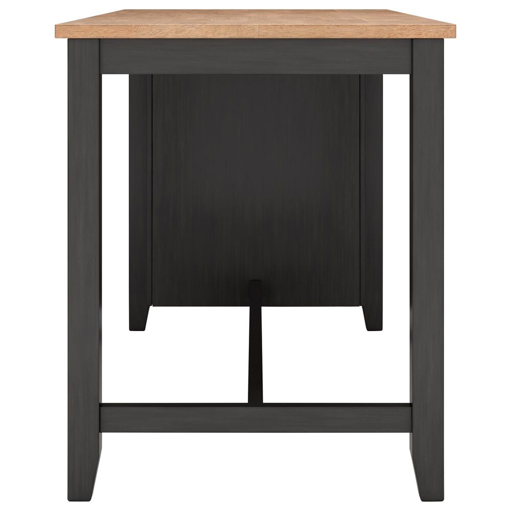 Ashley Gesthaven 5-Piece Counter Dining Set in Light Natural Dark Brown, , large