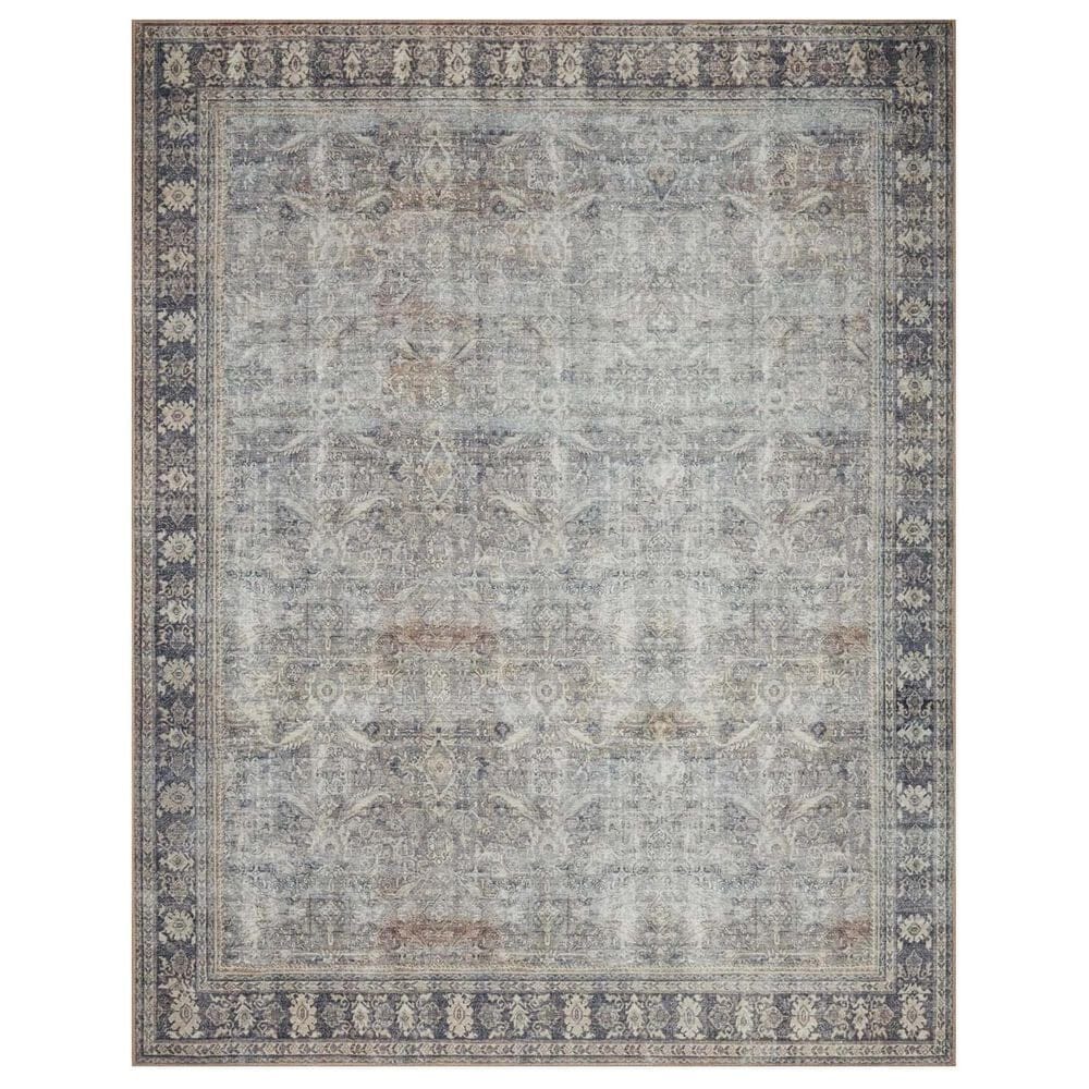 Loloi II Wynter WYN-07 7"6" x 9"6" Gray/Charcoal Area Rug, , large