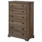 Hearth and Haven 6-Drawer Dresser in Gray Wash, , large