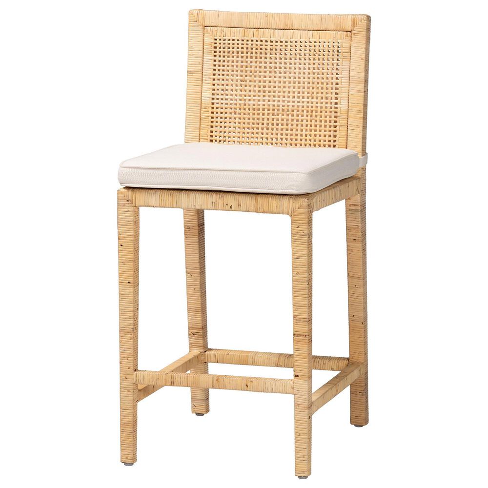 Baxton Studio Sofia Counter Stool in Natural, , large