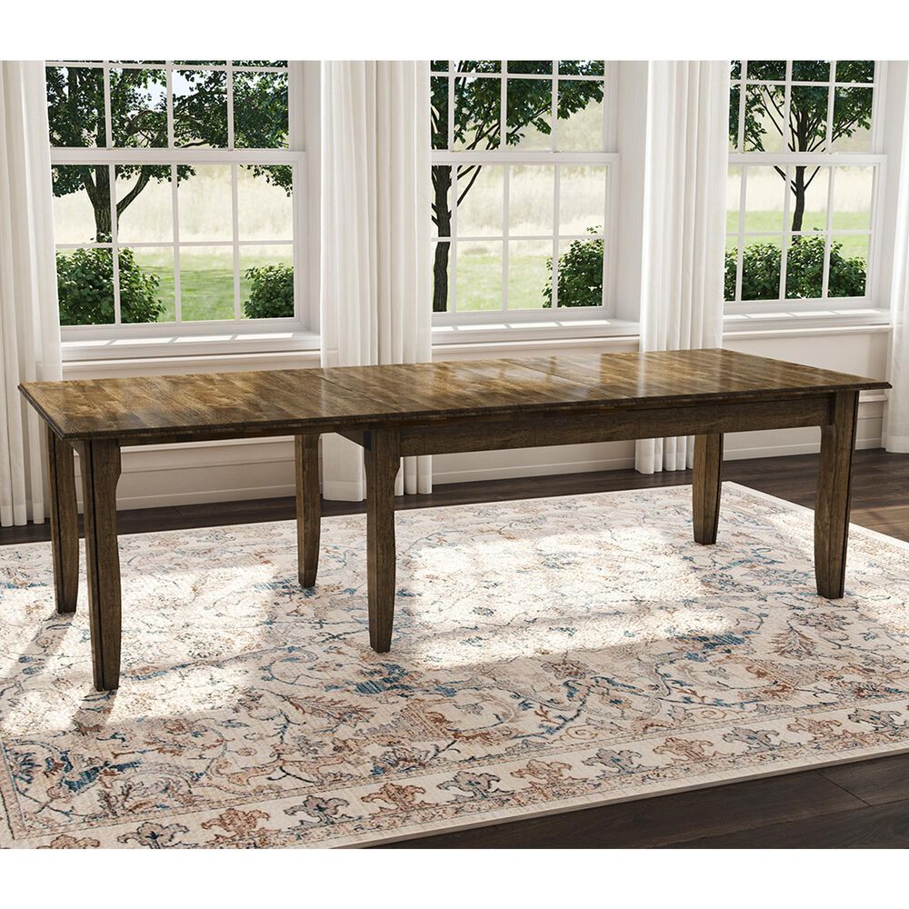 A-America Leucadia Dining Table in Toasted Java - Table Only, , large