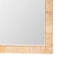 bali & pari Lankston Rattan Rectangular Accent Wall Mirror in Natural, , large