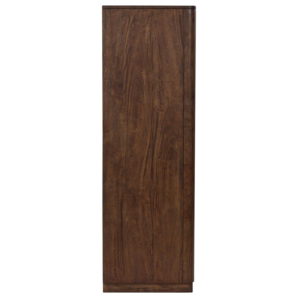 Millenium Dilenno 5 Ball Bearing Smooth Gliding Drawer Chest in Dark Brown, , large
