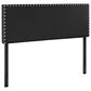 Modway Phoebe Upholstered Vinyl Full Headboard in White, , large