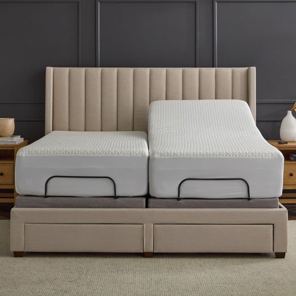 Malouf Five 5ided Split King Mattress Protector with Tencel + Omniphase, , large