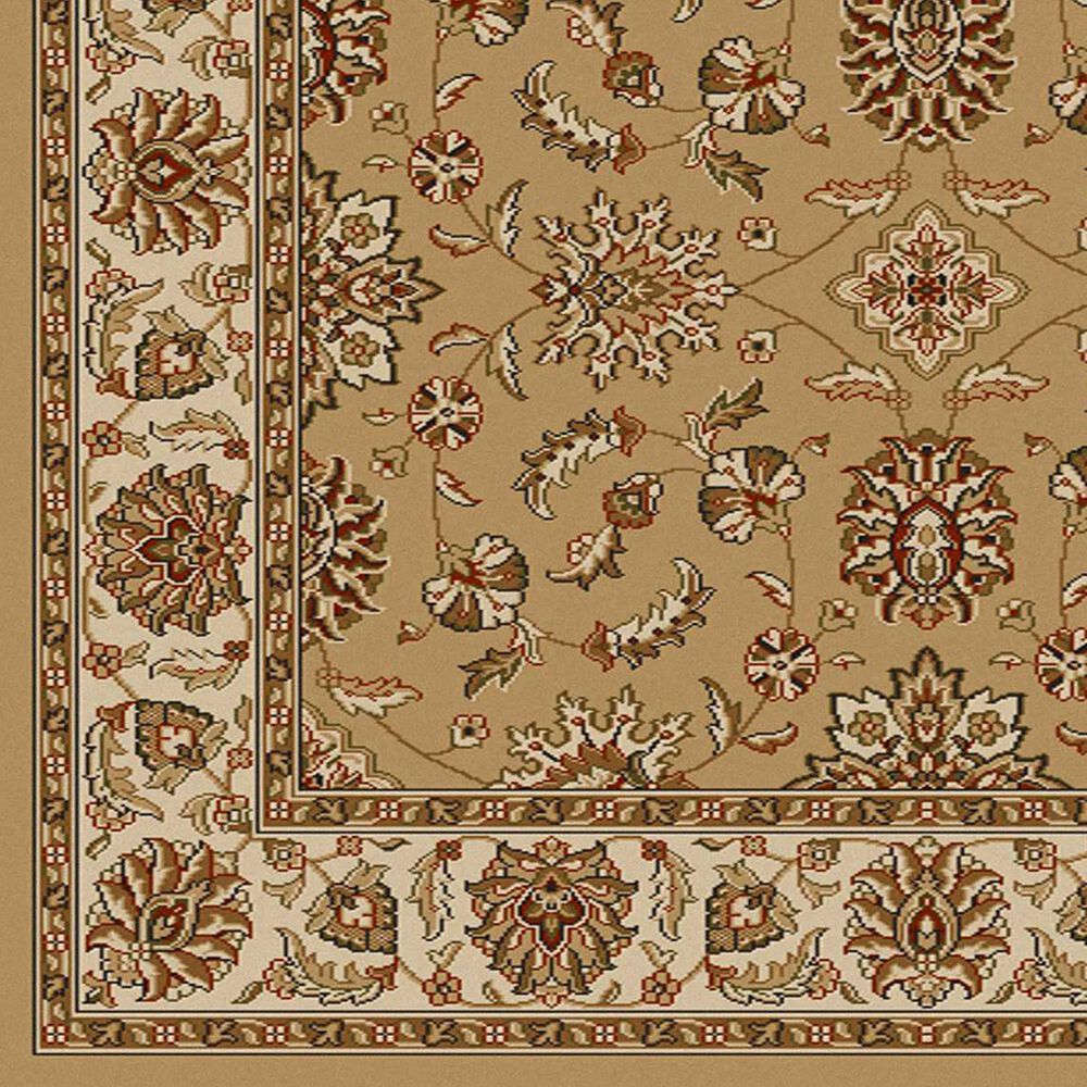 Radici USA Como 1592 Beige 5'5" x 7'7" Area Rug, , large